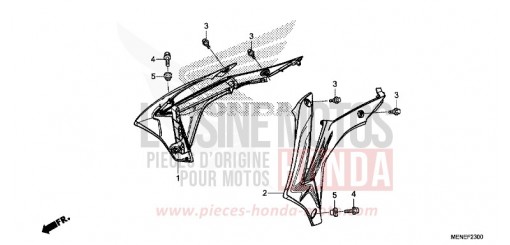 RADIATOR SHROUD CRF450RF de 2015